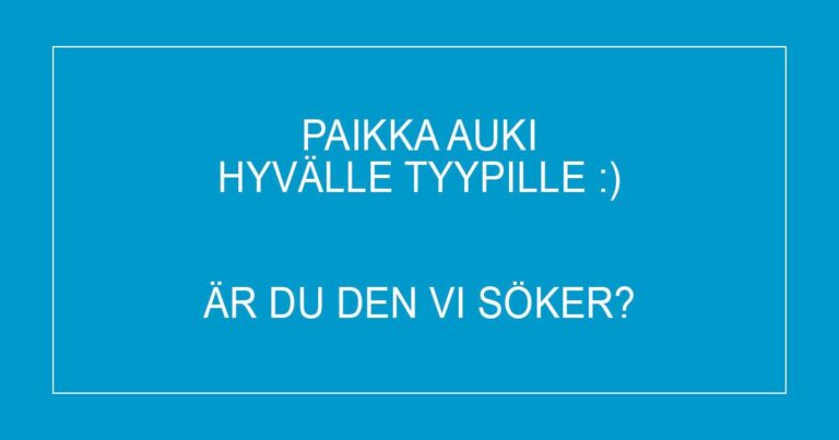 Kielenkääntäjä saa paikan!