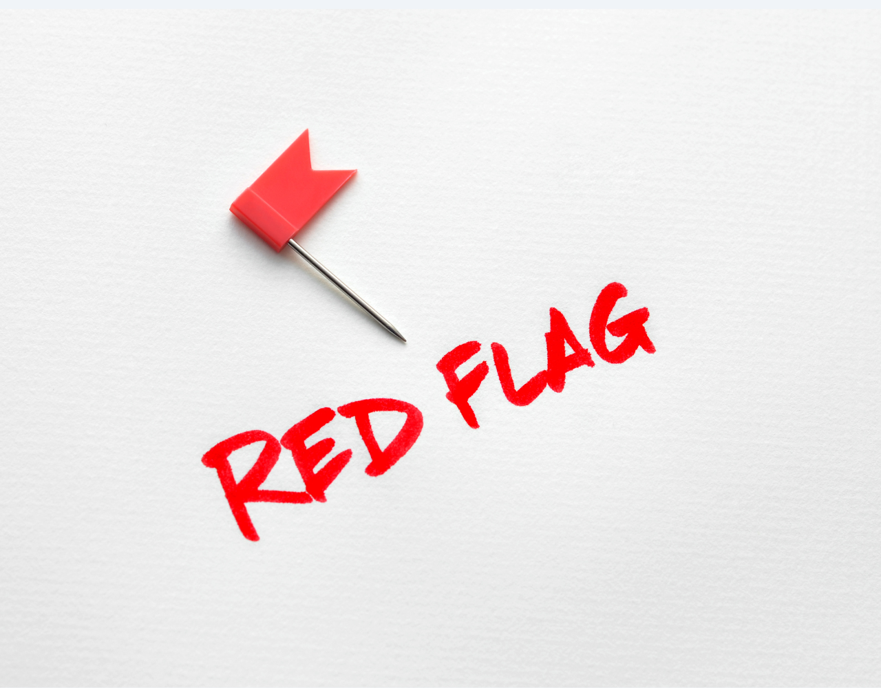 Kielentarkistus red flag Lingo